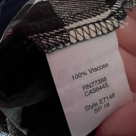 Madewell Flannel Dress - Picture 3 of 9